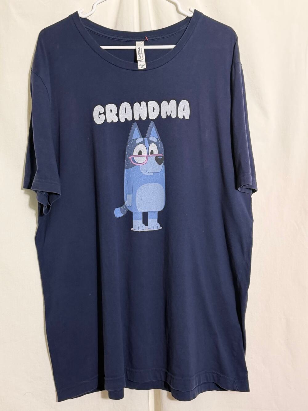 Bluey Grandma Graphic T-Shirt – Size 2XL